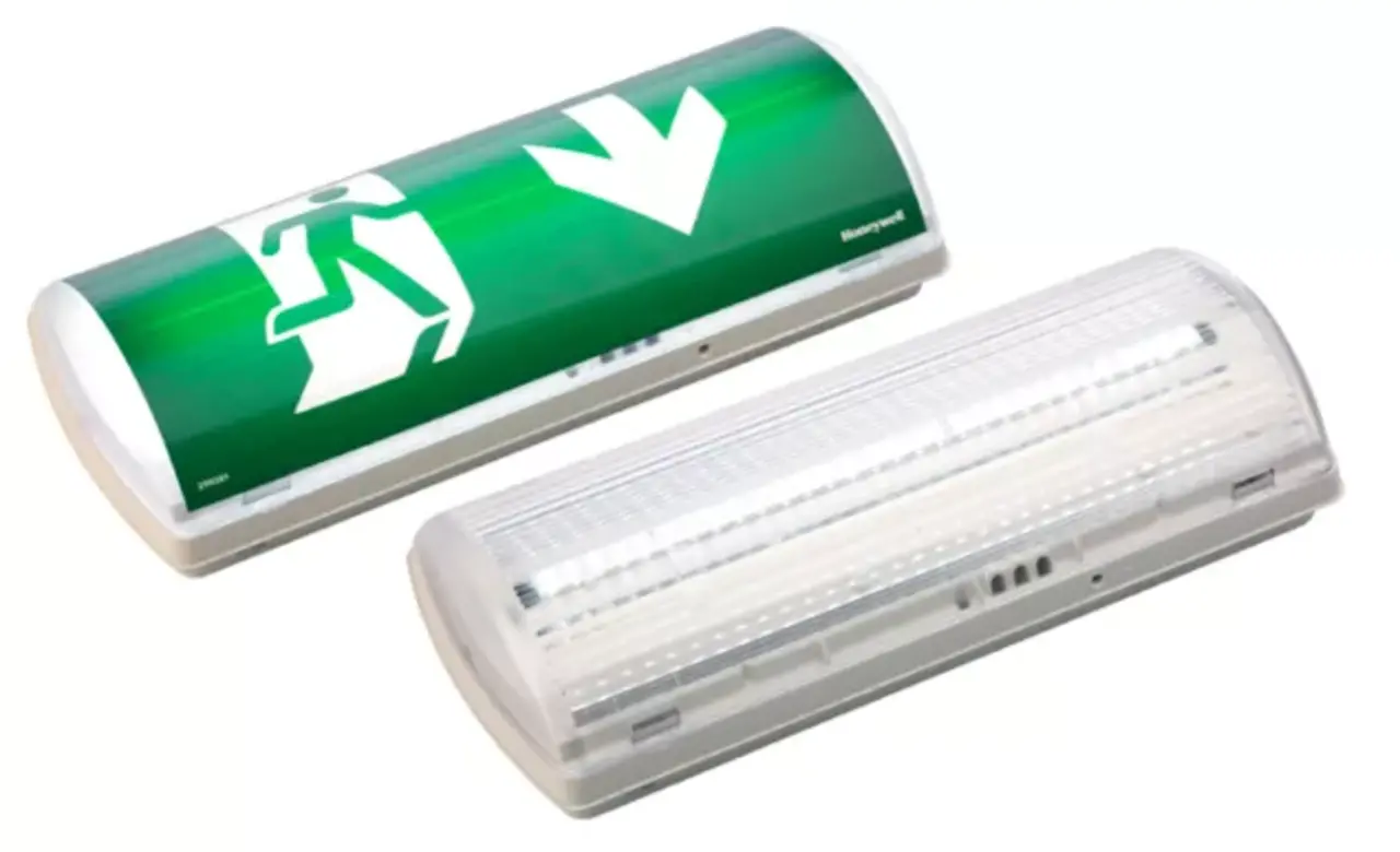 Honeywell LED Noodverlichting Armatuur - IP65 - UniLED Combi ST - 230V Inclusief Pictogram Pikt 138h - Continu/Niet-Continu - 3W - 5000K Koel Wit | Type Opbouw/Inbouw Honeywell LED Noodverlichting Armatuur - IP65 - UniLED Combi ST - 230V Inclusief Pictogram Pikt 138h - Continu/Niet-Continu - 3W - 5000K Koel Wit | Type Opbouw/Inbouw