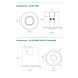 Casambi Smart Inbouw Sensor - 73MM Wit | IP65 - Zaagmaat 60MM - Type VS-S1-LBW Casambi Casambi Smart Inbouw Sensor - 73MM Wit | IP65 - Zaagmaat 60MM - Type VS-S1-LBW Casambi