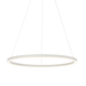 LCB LED Europe  DALI Hanglamp Ringlamp XL - 200CM - Mat Wit - 1-Lichts Down - 2700K 927 | 24V - DALI2 Dimbaar 2000x60x40MM - Pendel 2000MM
