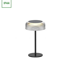 Spectrum voor de installateur LED Tafellamp - LUMINA FUNGI – 2.5W - 2700K Extra Warm Wit – Oplaadbaar via USB‑C – IP44 – 1800mAh Accu | Voor Binnen & Buiten