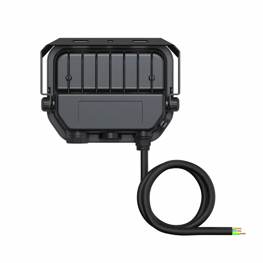 LED Breedstraler – 8W 1100lm – 3000K Warm Wit – IP66 Waterdicht – Symmetrische Lichtverdeling 100° – Zwart – Aluminium Behuizing | Voor Buiten, Gevels, Bouwplaatsen & Industriële Omgevingen LED Breedstraler – 8W 1100lm – 3000K Warm Wit – IP66 Waterdicht – Symmetrische Lichtverdeling 100° – Zwart – Aluminium Behuizing | Voor Buiten, Gevels, Bouwplaatsen & Industriële Omgevingen