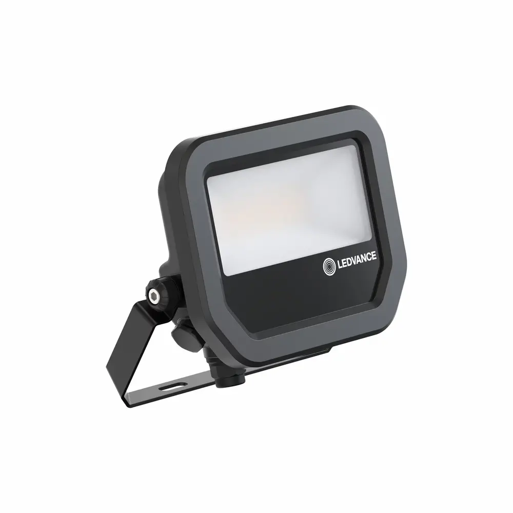 Ledvance Zakelijk: Professionele LED Verlichting & Armaturen | voor de installateur LED Breedstraler – 8W 1100lm – 3000K Warm Wit – IP66 Waterdicht – Symmetrische Lichtverdeling 100° – Zwart – Aluminium Behuizing | Voor Buiten, Gevels, Bouwplaatsen & Industriële Omgevingen