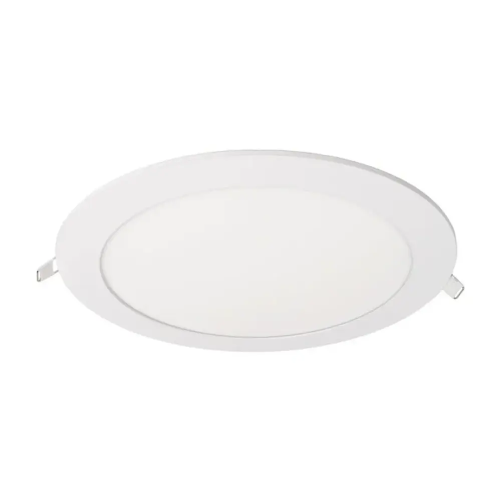 LED Downlight Dimbaar - Utrla Slim - 225MM Rond Wit - 18W 1440Lm - 3000K 830 warm wit | TRIAC Dimbaar - Zaagmaat 205MM LED Downlight Dimbaar - Utrla Slim - 225MM Rond Wit - 18W 1440Lm - 3000K 830 warm wit | TRIAC Dimbaar - Zaagmaat 205MM
