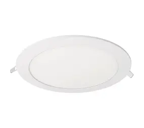 LCB LED Europe  LED Downlight Dimbaar - Utrla Slim - 225MM Rond Wit - 18W 1440Lm - 3000K 830 warm wit | TRIAC Dimbaar - Zaagmaat 205MM