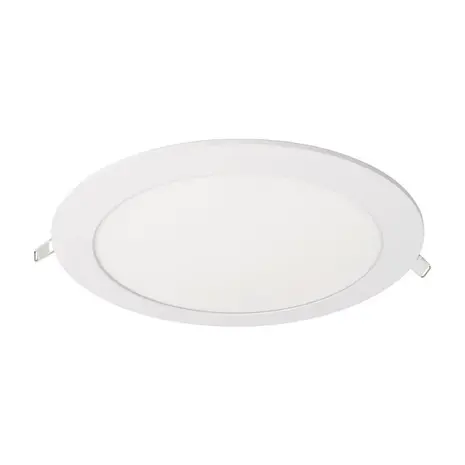 LED Downlight Dimbaar - Utrla Slim - 225MM Rond Wit - 18W 1440Lm - 3000K 830 warm wit | TRIAC Dimbaar - Zaagmaat 205MM LED Downlight Dimbaar - Utrla Slim - 225MM Rond Wit - 18W 1440Lm - 3000K 830 warm wit | TRIAC Dimbaar - Zaagmaat 205MM