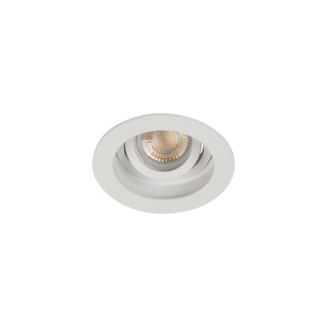 Kanlux Inbouwspot armatuur IP20 - ARET 100MM Wit - GU10 Fitting | Zaagmaat 90MM - Kantelbaar 20° - Geschikt voor Hue Kanlux Inbouwspot armatuur IP20 - ARET 100MM Wit - GU10 Fitting | Zaagmaat 90MM - Kantelbaar 20° - Geschikt voor Hue