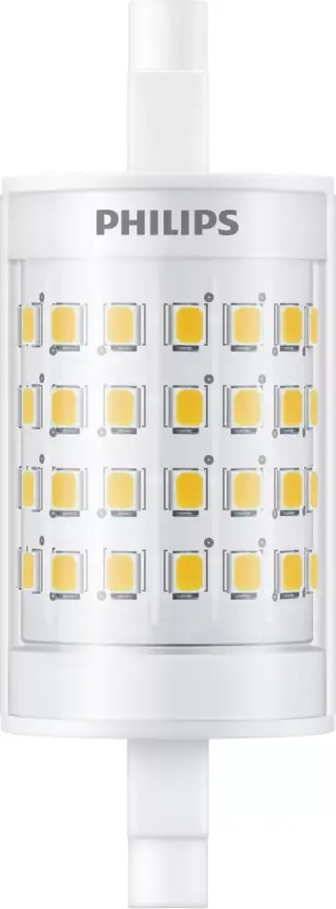 Philips LED Verlichting | Officieel distributeur Corepro LEDlineair R7s 78mm 7W 950lm - 830 Warm Wit | Vervangt 60W