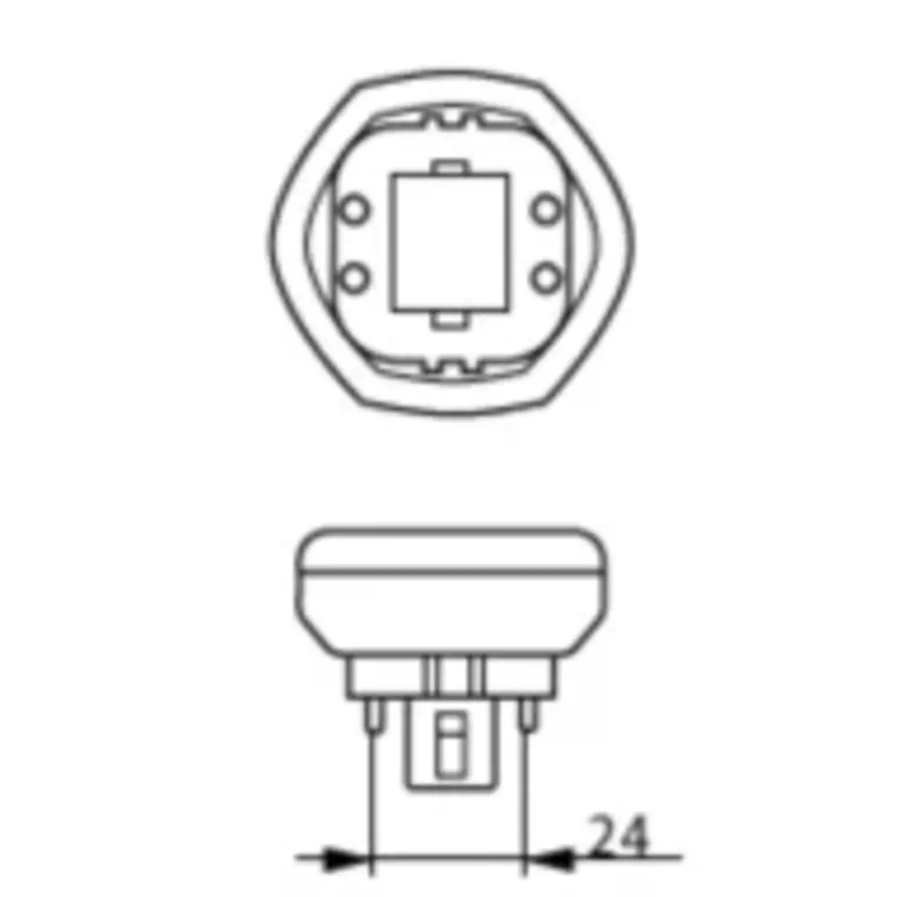 Philips LED Verlichting | Officieel distributeur LED PL-T Lamp – HF 18.5W 2400Lm – 3000K Warm Wit 830 | 4-pins GX24q-4 Fitting – Vervangt 26W CFL