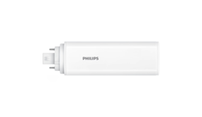 Philips LED Verlichting | Officieel Assortiment Signify Professional. LED PL-T Lamp – HF – 9W 720Lm – 3000K Warm Wit 830 – 4‑Pins GX24q‑3 – Vervangt 26W