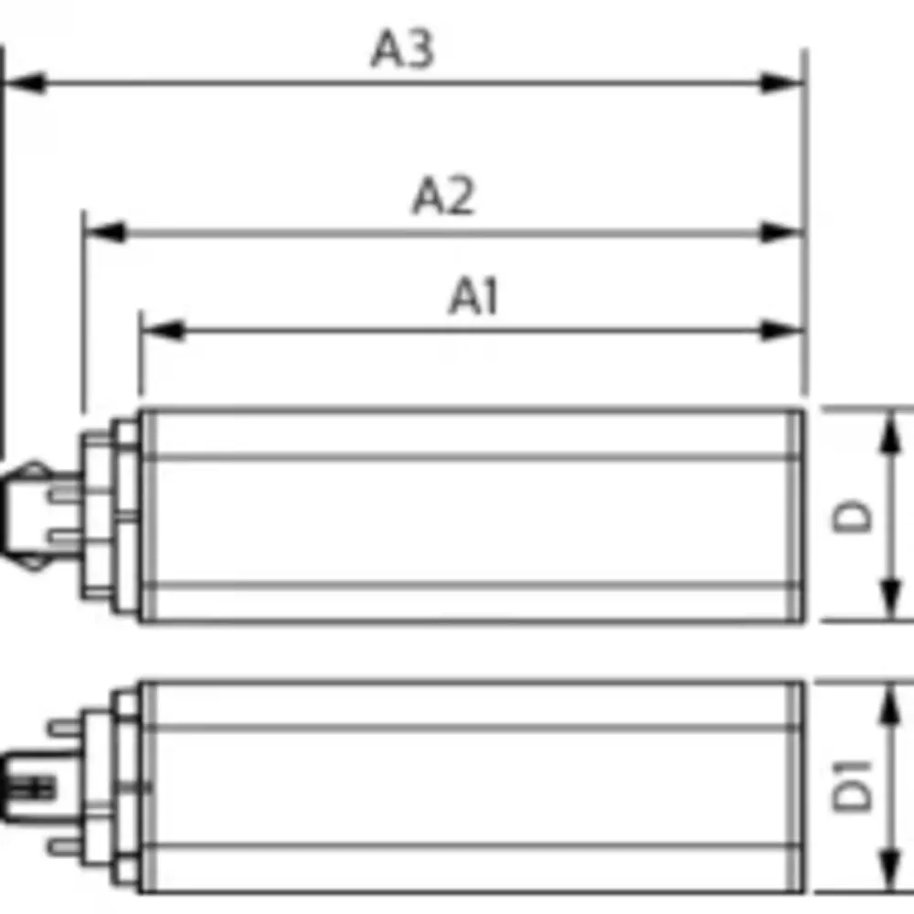 Philips LED Verlichting | Officieel distributeur LED PL-T  DuluxT- T-E - HF - 15W 1620Lm - 3000K 830 Warm Wit  | 4Pins GX24q-3 - Vervangt 32W
