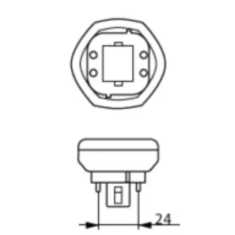 LED PL-T Lamp – CorePro HF – 15W 2100Lm – 4000K Koel Wit | 4‑Pins GX24q‑3 – Vervangt 26W LED PL-T Lamp – CorePro HF – 15W 2100Lm – 4000K Koel Wit | 4‑Pins GX24q‑3 – Vervangt 26W