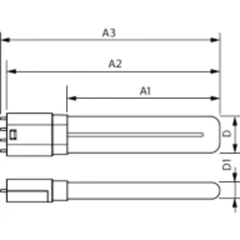 Philips LED Verlichting | Officieel distributeur LED PL-L CorePro Lamp - EM/Mains - 8W - 830 Warm Wit - 4P