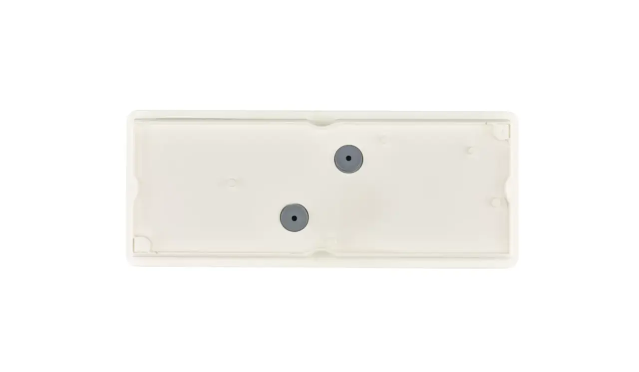 LED Bulkhead - Ledinaire - WL055V - Wit - IP65 - 6w 630lm - 4000K Koel Wit - 374x150mm | Bewegingssensor LED Bulkhead - Ledinaire - WL055V - Wit - IP65 - 6w 630lm - 4000K Koel Wit - 374x150mm | Bewegingssensor