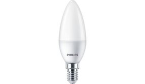 Philips LED Verlichting | Officieel Assortiment Signify Professional. LED lamp kleine fitting E14 kaars 6500K 5W - Melkglas Philips LED Verlichting | Officieel Assortiment Signify Professional. LED lamp kleine fitting E14 kaars 6500K 5W - Melkglas