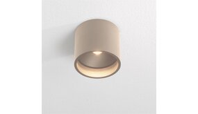 Artdelight Dimbare LED  Opbouwspot IP20  - Rond Champagne - 7W 805Lm - 2700K  927 Warm Wit  | TRIAC DIM