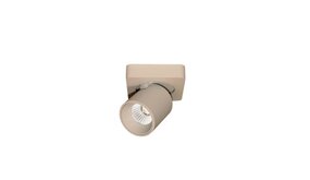 Artdelight LED  Opbouwspot  LAGUNA- Champagne - 1x6W 2700K 540lm   - CRI 90  - IP20 - Dimbaar | 5 jaar garantie