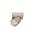 LED Opbouwspot LAGUNA- Champagne - 1x6W 2700K 540lm - CRI 90 - IP20 - Dimbaar | 5 jaar garantie LED Opbouwspot LAGUNA- Champagne - 1x6W 2700K 540lm - CRI 90 - IP20 - Dimbaar | 5 jaar garantie