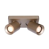 LED Plafondspot Megano - Champagne - GU10 Fitting - 2 Voudig | 5 jaar garantie