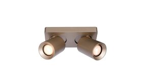 Artdelight LED Plafondspot Megano - Champagne - GU10 Fitting - 2 Voudig | 5 jaar garantie