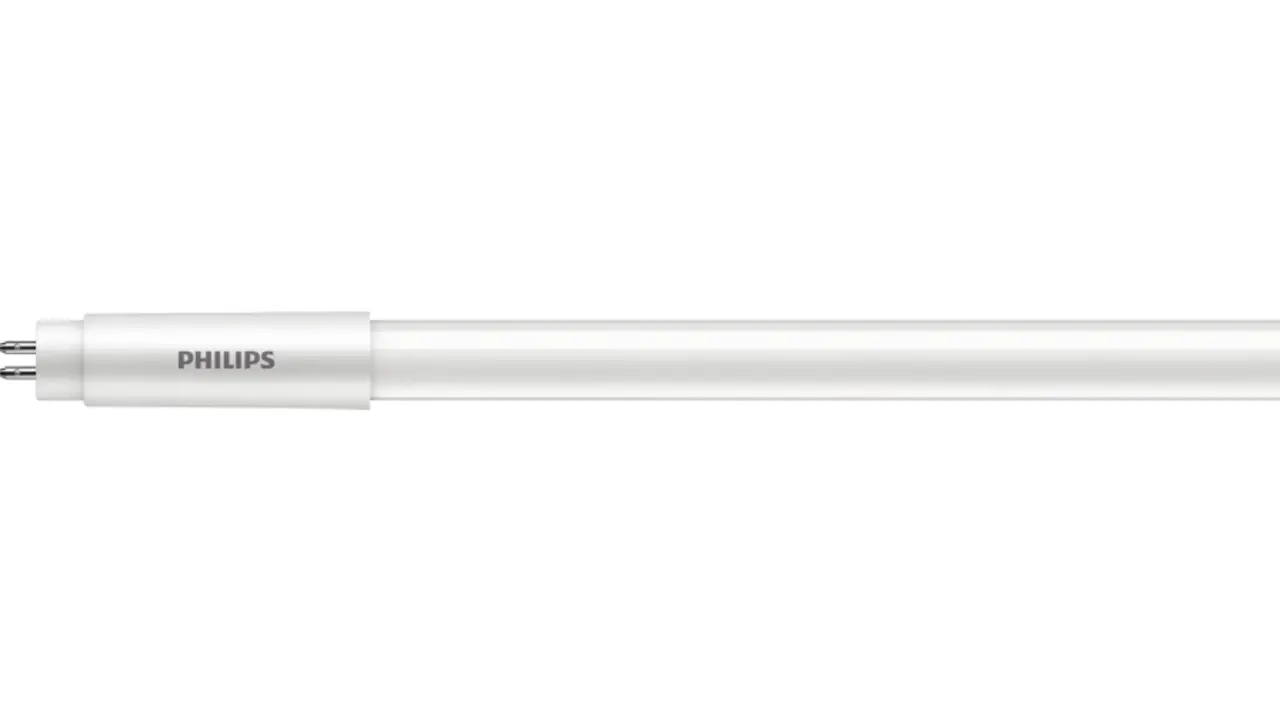 Philips LED Verlichting | Officieel distributeur LED T5 Buis - 7W 1000Lm - 3000K 830 Warm Wit | 55cm - 230V AC Mains - Vervangt 14W - High Efficiency Philips LED Verlichting | Officieel distributeur LED T5 Buis - 7W 1000Lm - 3000K 830 Warm Wit | 55cm - 230V AC Mains - Vervangt 14W - High Efficiency