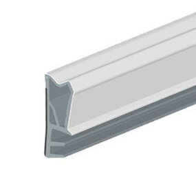 Kaderprofiel 8350 ACBF – Aluminium – Sponninghoogte 13 mm – Groef 5×8 mm – Max. kier 5 mm – 180 m haspel – Zwart met beschermfolie – Tochtwering voor raam/deur – Voor montage in houten of kunststof kozijnen