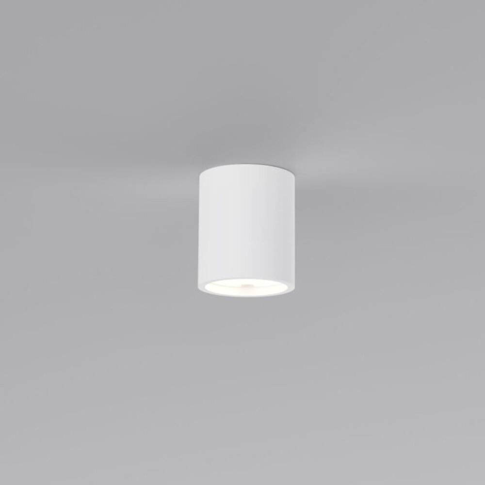 Artdelight LED Plafondspot Gips - Toulouse Wit 110MM Rond -  1-Lichts GU10 Fitting | IP20 - 11x13cm - Overschilderbaar