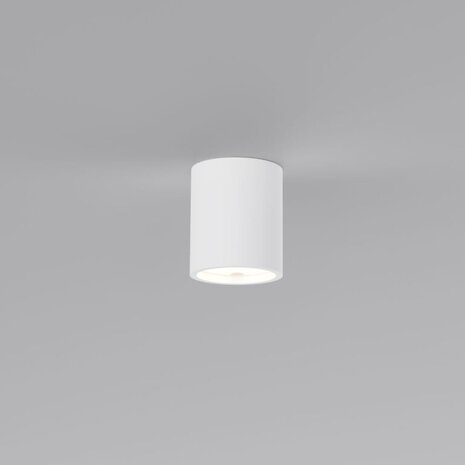 Artdelight LED Plafondspot Gips - Toulouse Wit 110MM Rond -  1-Lichts GU10 Fitting | IP20 - 11x13cm - Overschilderbaar