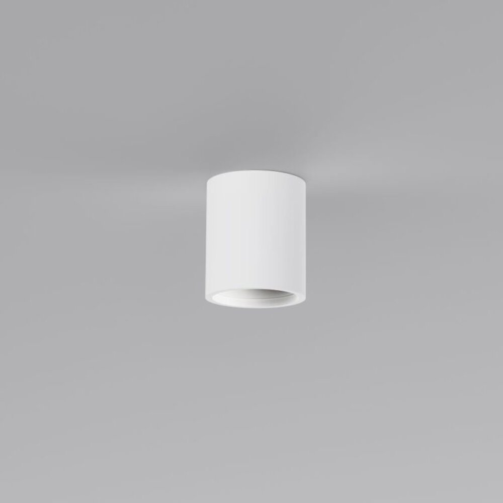 Artdelight LED Plafondspot Gips - Toulouse Wit 110MM Rond -  1-Lichts GU10 Fitting | IP20 - 11x13cm - Overschilderbaar