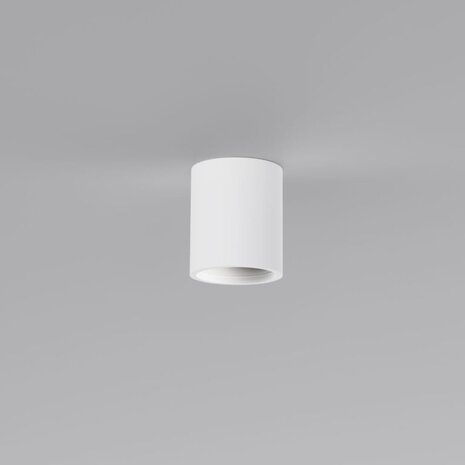 Artdelight LED Plafondspot Gips - Toulouse Wit 110MM Rond -  1-Lichts GU10 Fitting | IP20 - 11x13cm - Overschilderbaar