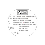 Dimbare LED DALI Driver  12W - 70Ma - 2.5-40V DC | 60v - type GLP12DHR300P Dimbare LED DALI Driver  12W - 70Ma - 2.5-40V DC | 60v - type GLP12DHR300P