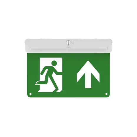 Ledvance Zakelijk: Professionele LED Verlichting & Armaturen | voor de installateur LED Noodverlichting Exit Sign armatuur IP20 -  0.7W 200Lm - 5700K 857 Daglicht | 30 Meter Zelftest functie -  EM EXIT E 0.7W 30M 3H EM/AC AT