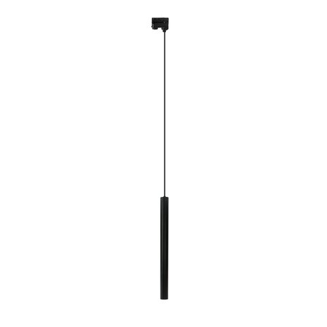Spectrum voor de installateur LED Railspot 3F - Pendel hanglamp - Zwart - Chloe Slim - GU11/MR11 Fitting -  40X500MM