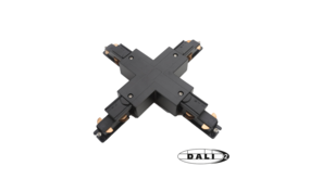 LCB LED 3-Fase DALI Spanningsrail - Toebehoren | X Kruis verbinding - SPS 2 Connetor 3 phase - Zwart LCB LED 3-Fase DALI Spanningsrail - Toebehoren | X Kruis verbinding - SPS 2 Connetor 3 phase - Zwart