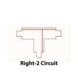 LCB LED 3-Fase DALI Spanningsrail toebehoren | T verbinding T2 - Koppelstuk - Rechts 2 - voeding SPS Connector - Zwart LCB LED 3-Fase DALI Spanningsrail toebehoren | T verbinding T2 - Koppelstuk - Rechts 2 - voeding SPS Connector - Zwart