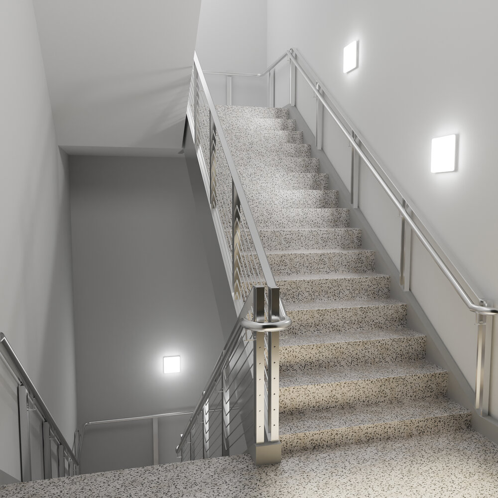 Ledvance Zakelijk: Professionele LED Verlichting & Armaturen | voor de installateur LED Plafond Wandlamp IP54 - Vierkant Wit – 19-27W  2660-3780Lm – CCT 830 - 840 | IK08 - 500x500MM - Multi lumen & Color Switch