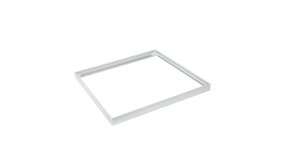 LCB LED Europe  Klik opbouwframe Wit - voor LED-Panel - 62x62 cm - 68mm | Geschikt voor Backlit- und Sidelit-Panel