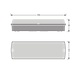 Ledvance Zakelijk: Professionele LED Verlichting & Armaturen | voor de installateur LED Bulkhead Opbouwlamp - Zwart - IP65 IK06 - 5W/7W/9W - 3000K/4000K - 356x80x115mm | CCT SWITCH - DIP SWITCH