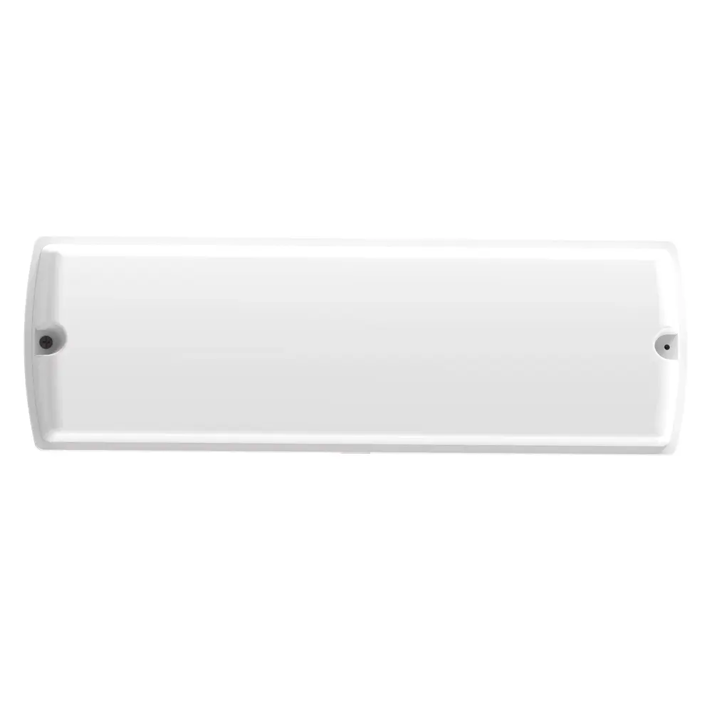 Ledvance Zakelijk: Professionele LED Verlichting & Armaturen | voor de installateur LED Bulkhead Opbouwlamp - Wit - IP65 IK06 - 5W/7W/9W - 3000K/4000K - 356x80x115mm | CCT SWITCH - DIP SWITCH - Beweging & Lichtsensor