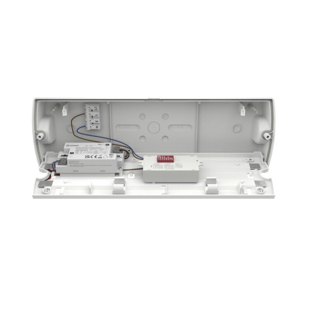 LED Bulkhead Opbouwlamp - Wit - IP65 IK06 - 5W/7W/9W - 3000K/4000K - 356x80x115mm | CCT SWITCH - DIP SWITCH - Beweging & Lichtsensor LED Bulkhead Opbouwlamp - Wit - IP65 IK06 - 5W/7W/9W - 3000K/4000K - 356x80x115mm | CCT SWITCH - DIP SWITCH - Beweging & Lichtsensor