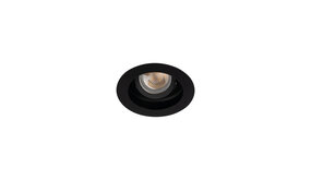 Kanlux Inbouwspot armatuur IP20 - ARET  100MM Zwart - GU10 Fitting | Zaagmaat 90MM - Kantelbaar 20° - Geschikt voor Hue Kanlux Inbouwspot armatuur IP20 - ARET  100MM Zwart - GU10 Fitting | Zaagmaat 90MM - Kantelbaar 20° - Geschikt voor Hue