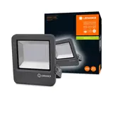 LED Breedstraler IP65 - Endura Zwart  - 100W 8800Lm 100D - 4000K 840 Koel Wit |  Symmetrisch - 5 jaar garantie LED Breedstraler IP65 - Endura Zwart  - 100W 8800Lm 100D - 4000K 840 Koel Wit |  Symmetrisch - 5 jaar garantie