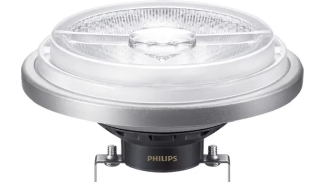 Philips LED Verlichting | Officieel distributeur 12V Dimbare LED Spot AR111 G53 - 14.8W 875Lm 45D - 2700K 927 Zeer Warm Wit | 111MM - Vervangt 75W