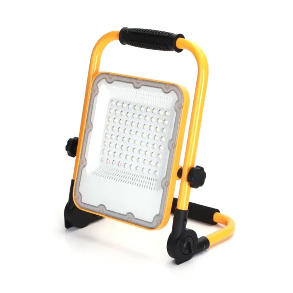 Aigostar LED Werklamp oplaadbaar IP65 - 50W 1400 Lumen - 6500K daglicht wit - Tot 12 uur gebruik Aigostar LED Werklamp oplaadbaar IP65 - 50W 1400 Lumen - 6500K daglicht wit - Tot 12 uur gebruik
