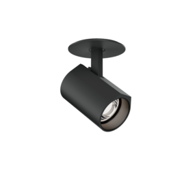 Dimbare LED Inbouwspot Richtspot 55MM CENO 1.0  Zwart - DTW 2000-3000K  |  Dimtone - Optioneel DALI-2 - Richtbaar - Zaatgmaat 50MM