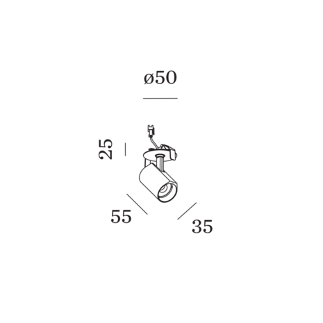 Dimbare LED Inbouwspot Richtspot 55MM CENO 1.0 Zwart - DTW 2000-3000K | Dimtone - Optioneel DALI-2 - Richtbaar - Zaatgmaat 50MM Dimbare LED Inbouwspot Richtspot 55MM CENO 1.0 Zwart - DTW 2000-3000K | Dimtone - Optioneel DALI-2 - Richtbaar - Zaatgmaat 50MM