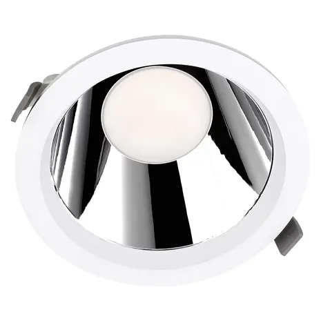 Ledvance Zakelijk: Professionele LED Verlichting & Armaturen LED Downlight IP44 - 160MM 18-12W  2160-1440Lm Multi Lumen Switch - 4000K 940 Koel Wit | Zaagmaat 150MM