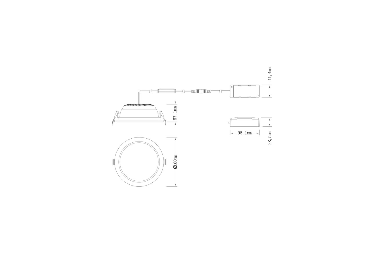 LED Downlight Comfort - IP44 - 160mm - Multi Lumen en Kleurschakelaar - 12W/15W/18W 1440lm/1800lm/2160lm - 3000K/4000K | Inbouw - Plafond/Wandlamp LED Downlight Comfort - IP44 - 160mm - Multi Lumen en Kleurschakelaar - 12W/15W/18W 1440lm/1800lm/2160lm - 3000K/4000K | Inbouw - Plafond/Wandlamp
