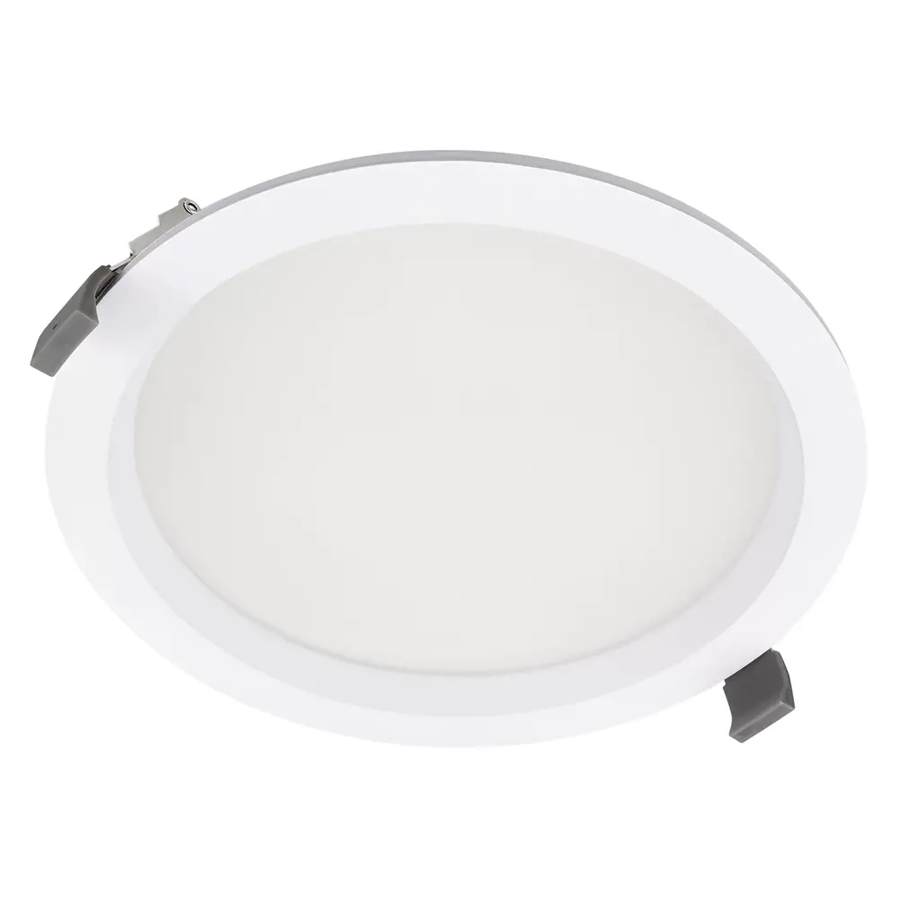 Ledvance Zakelijk: Professionele LED Verlichting & Armaturen | voor de installateur LED Downlight Comfort IP44 - 215MM - 20-30W - 2400-3600Lm - CCT 830 840 - 3000K 4000K | 200MM Zaagmaat - Multi Lumen en Kleurschakelaar