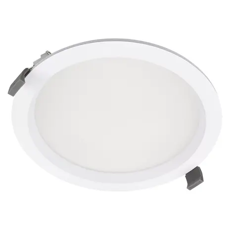 Ledvance Zakelijk: Professionele LED Verlichting & Armaturen | voor de installateur LED Downlight Comfort IP44 - 215MM - 20-30W - 2400-3600Lm - CCT 830 840 - 3000K 4000K | 200MM Zaagmaat - Multi Lumen en Kleurschakelaar