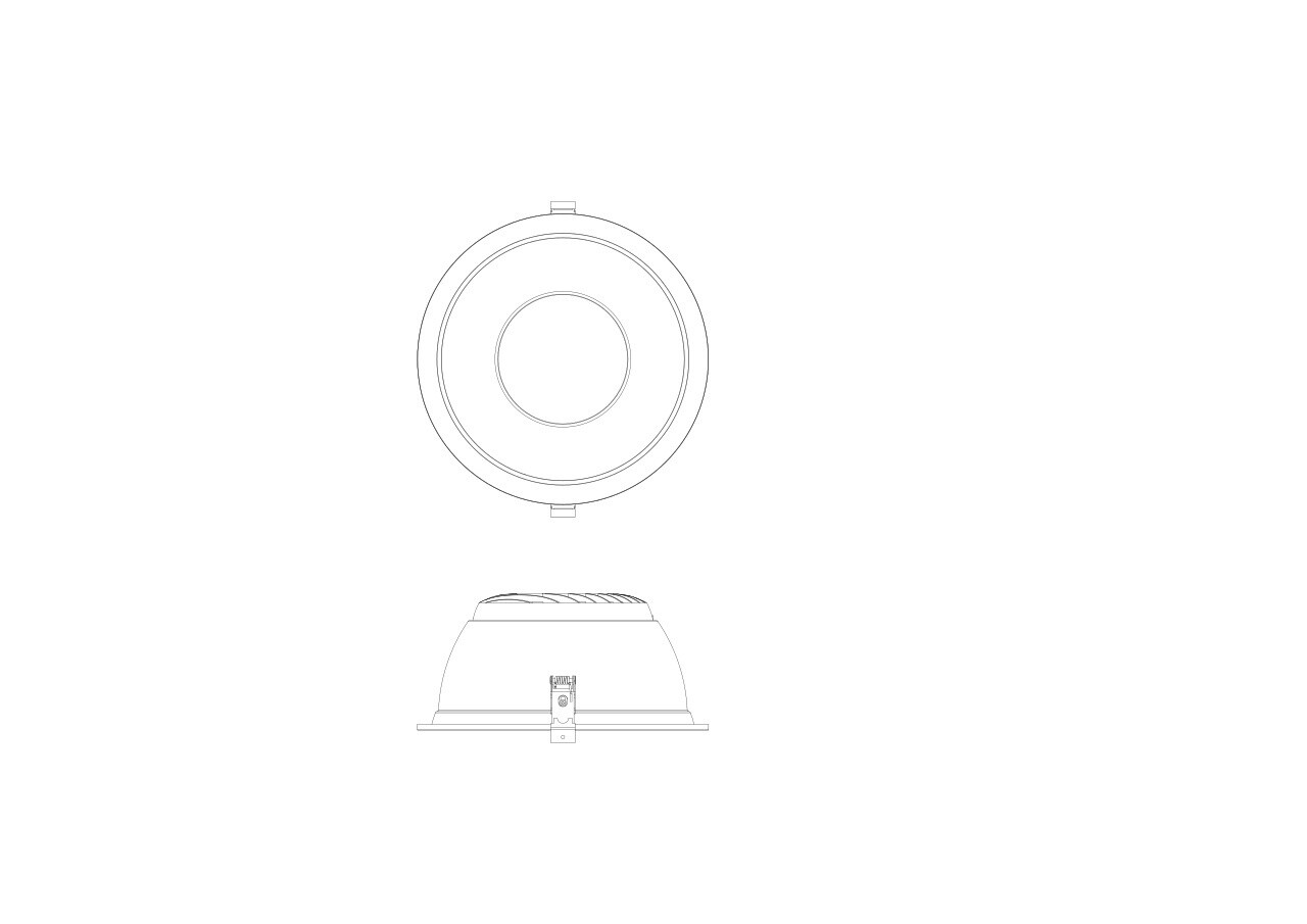 Ledvance Zakelijk: Professionele LED Verlichting & Armaturen | voor de installateur LED Downlight IP44 - 265MM 30-42W  3600-5000 Multi Lumen Switch - 4000K 940 Koel Wit | Zaagmaat 250MM